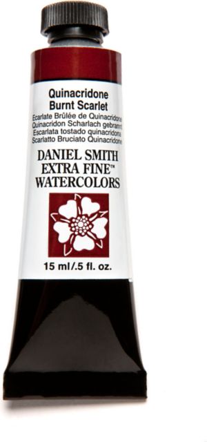 DANIEL SMITH WATERCOLOR 15ML QUINACRIDONE BURNT SCARLET