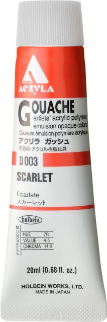 Acryla Designer 20mL Scarlet