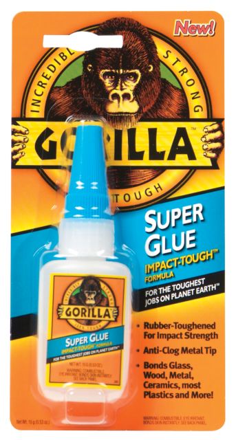 Gorilla Superglue 15G Bottle