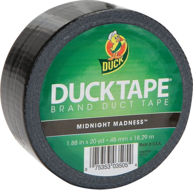 DUCK TAPE MIDNIGHT 1.88 INCH X 20 YARD
