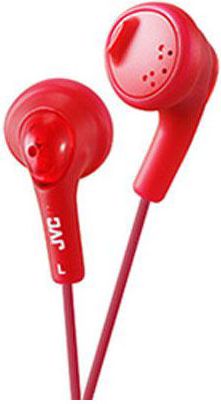 JVC Gumy Earbuds in Red