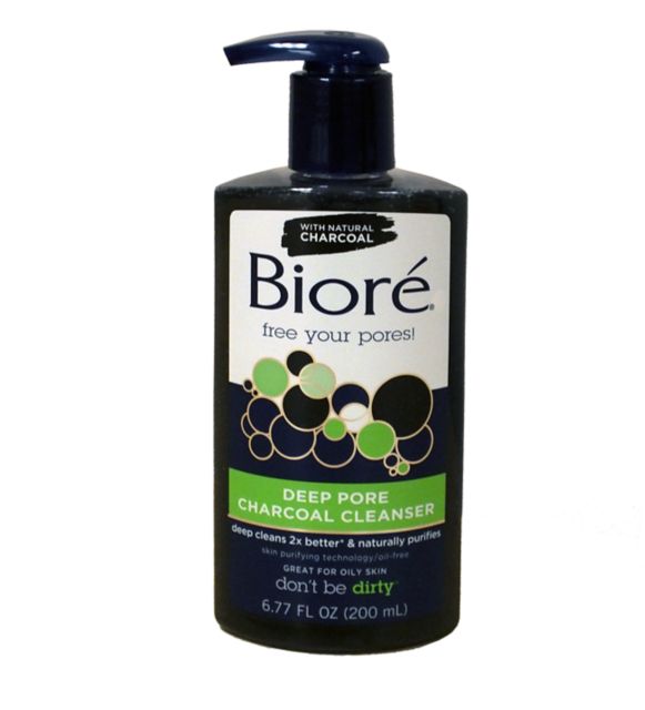 Biore Deep Pore Cleanser Charcoal 6.77 oz