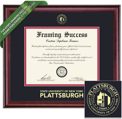 SUNY Plattsburgh Classic Diploma Frame.