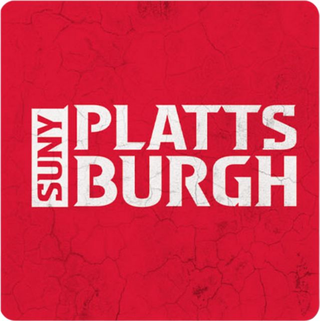 SUNY Plattsburgh 4'' x 4'' Coaster