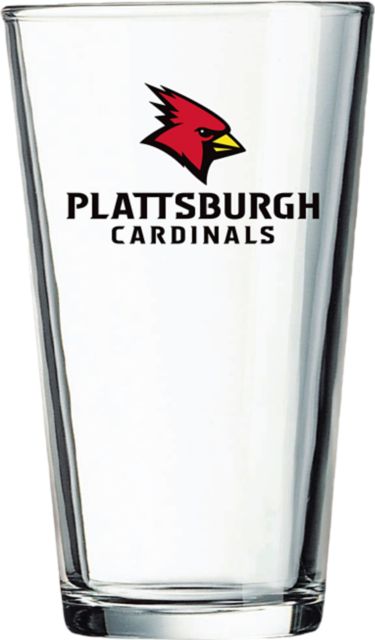 SUNY Plattsburgh 16 oz. Glass