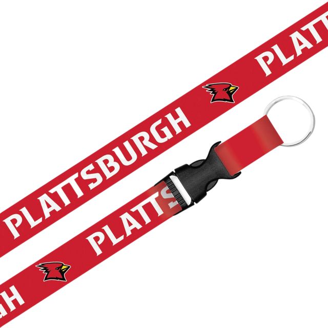 SUNY Plattsburgh Lanyard with Buckle