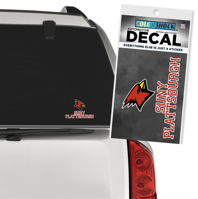 SUNY Plattsburgh Decal