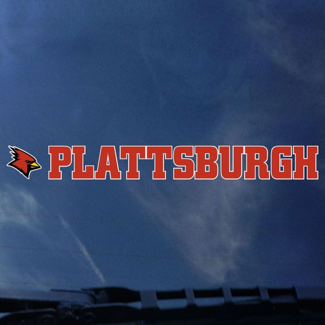 SUNY Plattsburgh Strip Decal