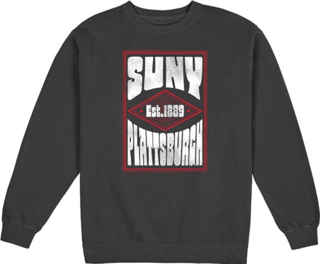 SUNY Plattsburgh Pigment Dyed Crewneck Sweatshirt - ONLINE ONLY