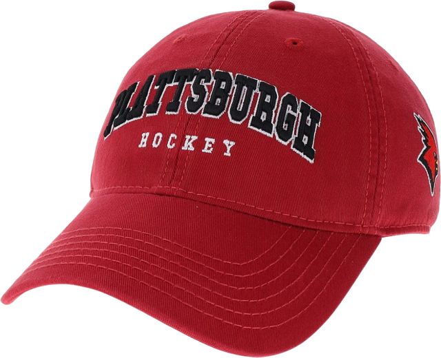 SUNY Plattsburgh Hockey Relaxed Twill Adjustable Hat