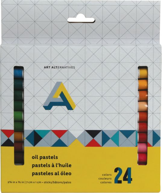 Oil Pastel 24 Color Set