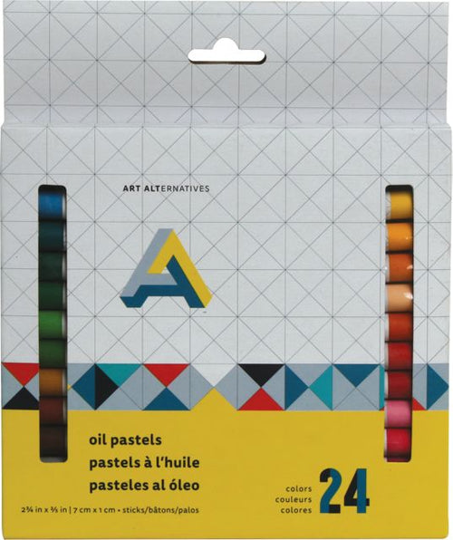 Oil Pastel 24 Color Set