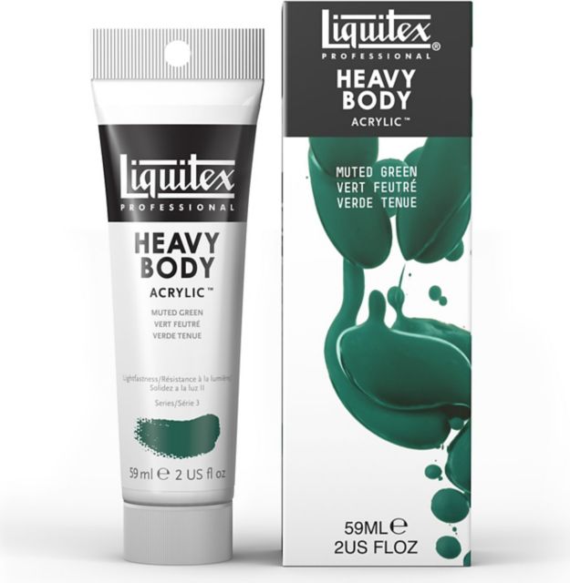 Heavy Body Acrylic Muted Collection 59mL Green