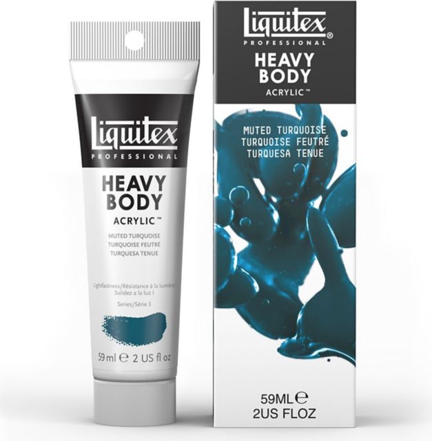 Heavy Body Acrylic Muted Collection 59mL Turquoise