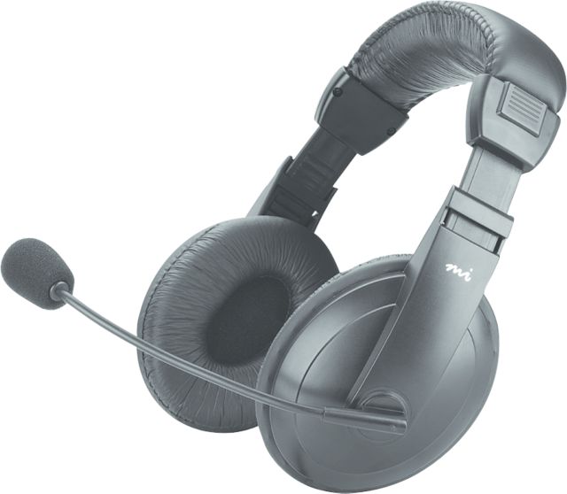 Micro Innovations Premiere Stereo Headset - Black BP - ONLINE ONLY