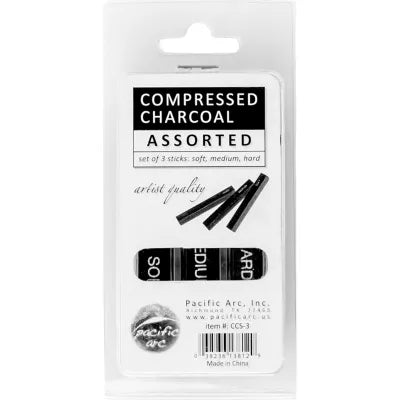 COMPRESSED CHARCOAL 3/SET - New (SKU: 23512102)