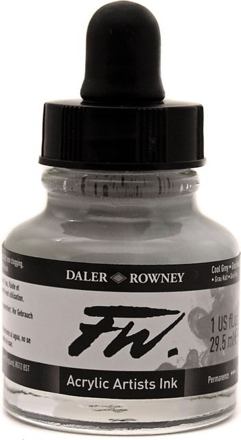 FW ACRYLIC INK 1OZ COOL GREY