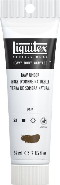 Heavy Body Acrylic 2oz Raw Umber