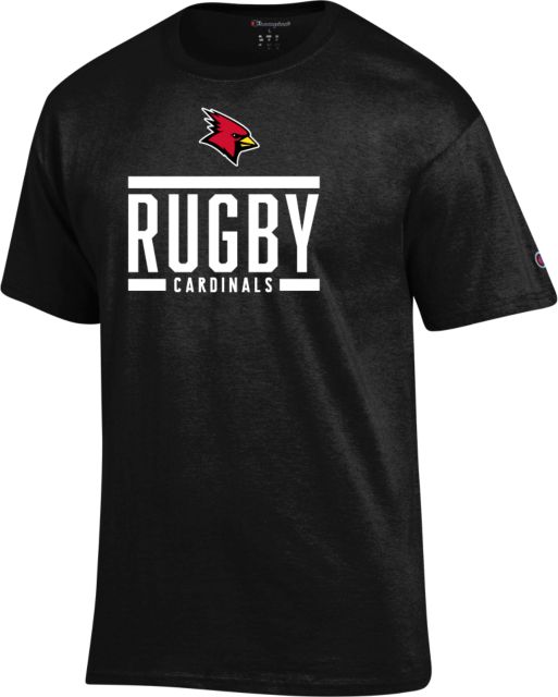 SUNY Plattsburgh Champion T Shirt Cardinals Rugby - ONLINE ONLY
