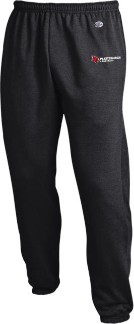 SUNY Plattsburgh Champion Banded Bottom Sweatpants Horizontal Mark - ONLINE ONLY