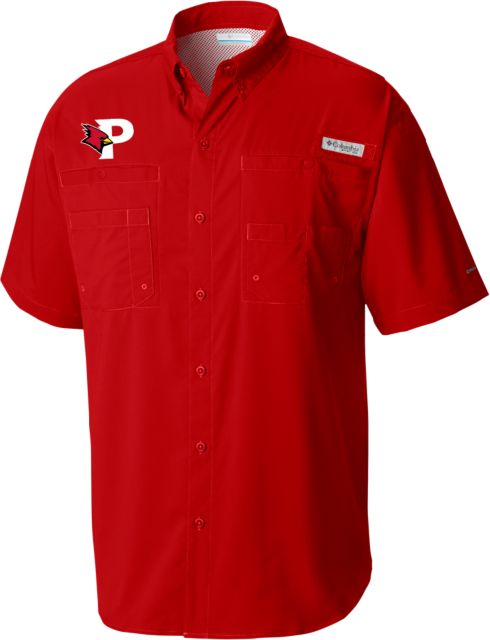 SUNY Plattsburgh Columbia Tamiami Performance Cool Short Sleeve Shirt P Cardinals - ONLINE ONLY