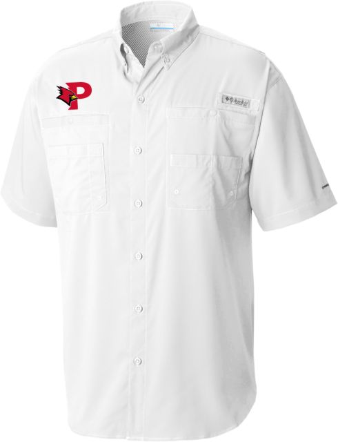 SUNY Plattsburgh Columbia Tamiami Performance Cool Short Sleeve Shirt P Cardinals - ONLINE ONLY