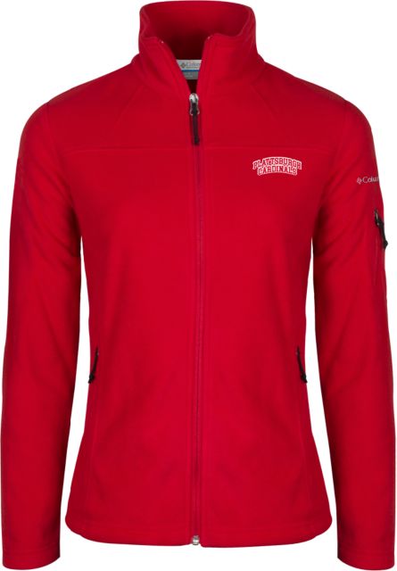 SUNY Plattsburgh Columbia Womens Full Zip Fleece Jacket Arch. Cardinals - ONLINE ONLY