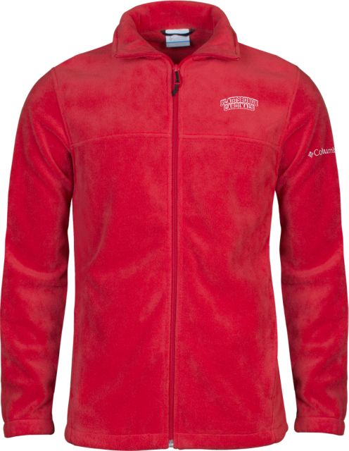 SUNY Plattsburgh Columbia Full Zip Fleece Jacket Arch. Cardinals - ONLINE ONLY