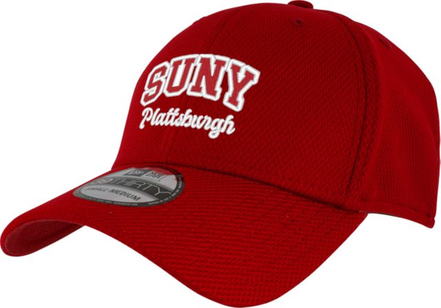 SUNY Plattsburgh New Era Diamond Era 39Thirty Stretch Fit Hat SUNY Script - ONLINE ONLY