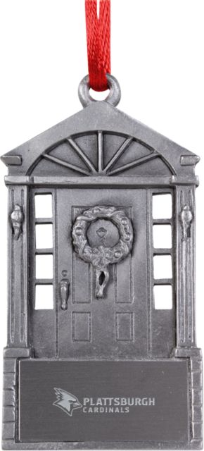 SUNY Plattsburgh Front Door Ornament Horizontal Mark Engraved - ONLINE ONLY