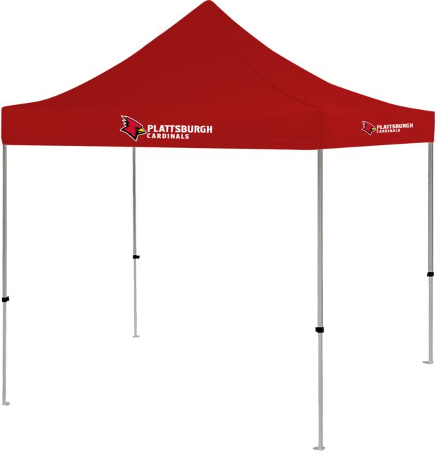 SUNY Plattsburgh 9 ft x 9 ft Tent Horizontal Mark - ONLINE ONLY