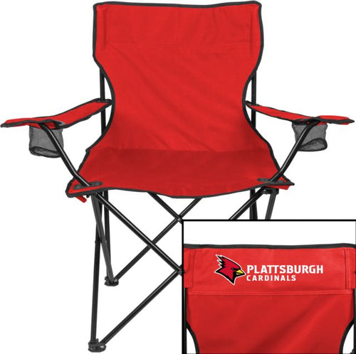 SUNY Plattsburgh Deluxe Captains Chair Horizontal Mark - ONLINE ONLY