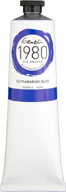 1980 Oil 150ml Ultramarine Blue