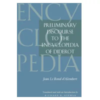 Preliminary Discourse to Encyclopedia of Diderot