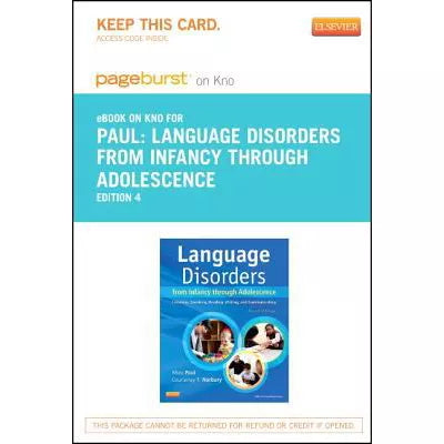 Language Disorders from Infancy Through Adolescence