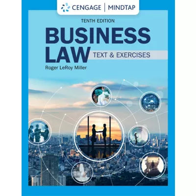 MindTap for Miller's Business Law Texts &amp; Exercises, 2 terms Instant Access