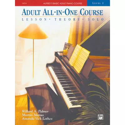 Alfred's Basic Adult All-in-One Course (w/out CD) (Lvl2)