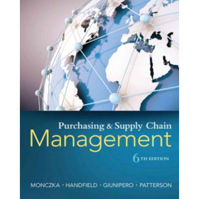 Purchasing and Supply Chain Management